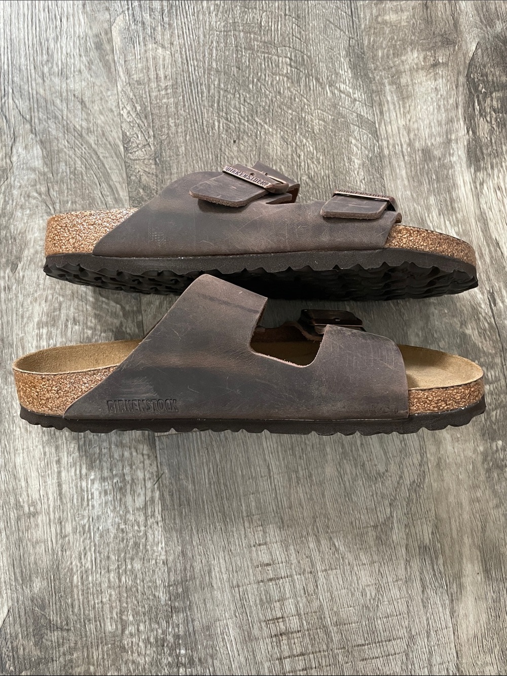 Birkenstock Arizona Two-Strap Sandals in Habana - Picture 3 of 9